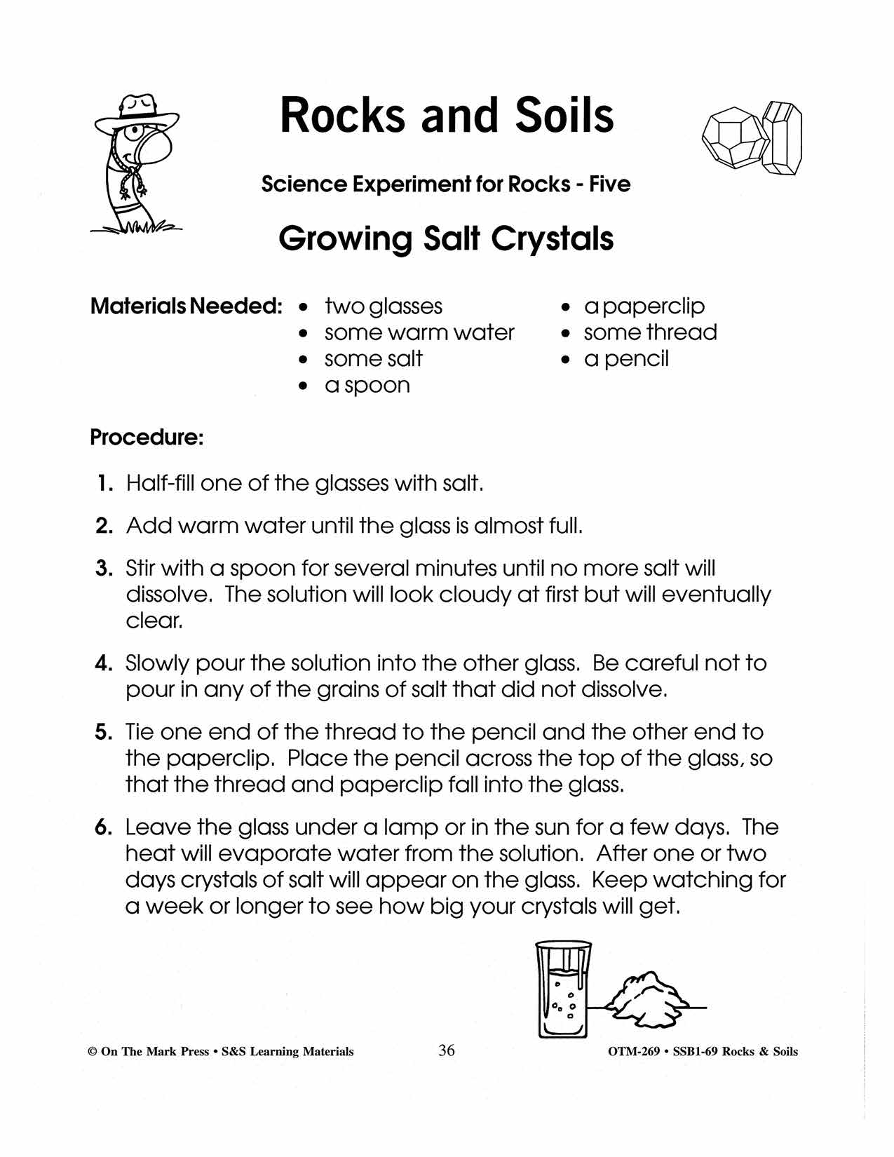 Rock Science Experiments Gr. 2-3