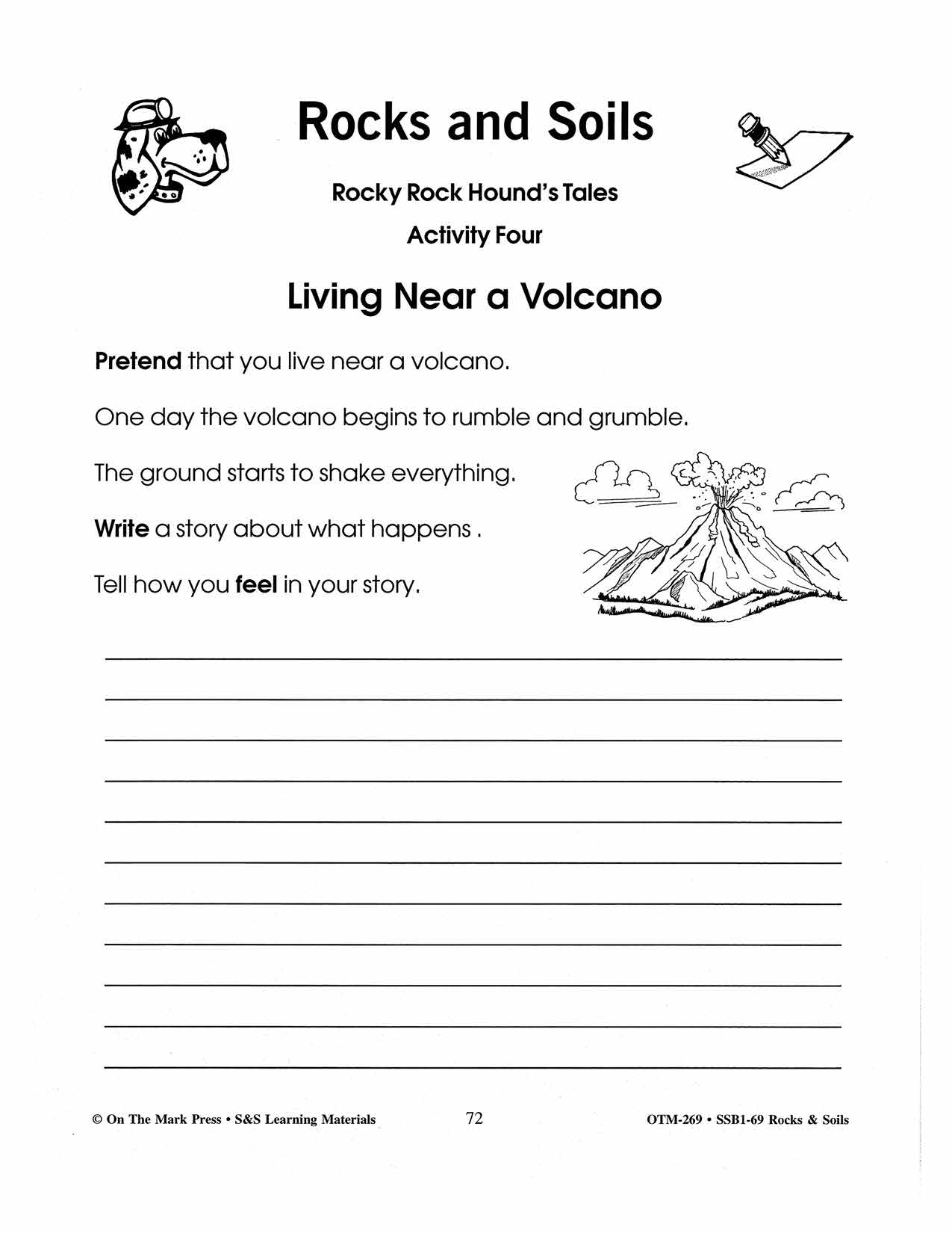 Rocks & Soils Creative Writing Activities Gr. 2-3