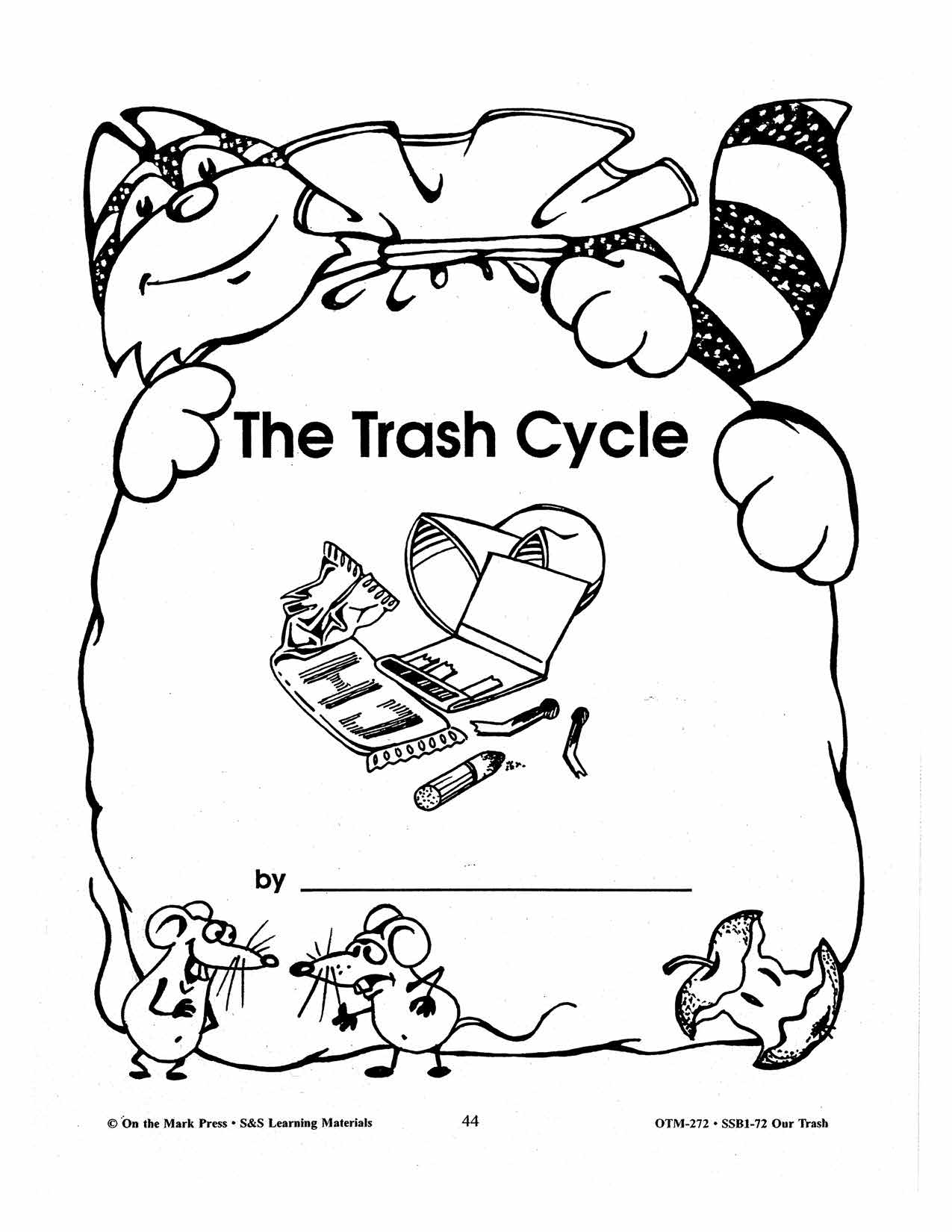 Our Trash 4 Reading Activities Gr. 2-3