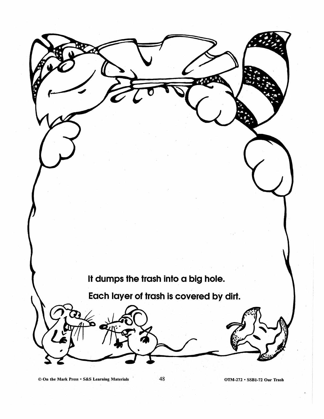 Our Trash 4 Reading Activities Gr. 2-3