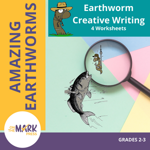 Earthworm Creative Writing Worksheets! Grades 2-3