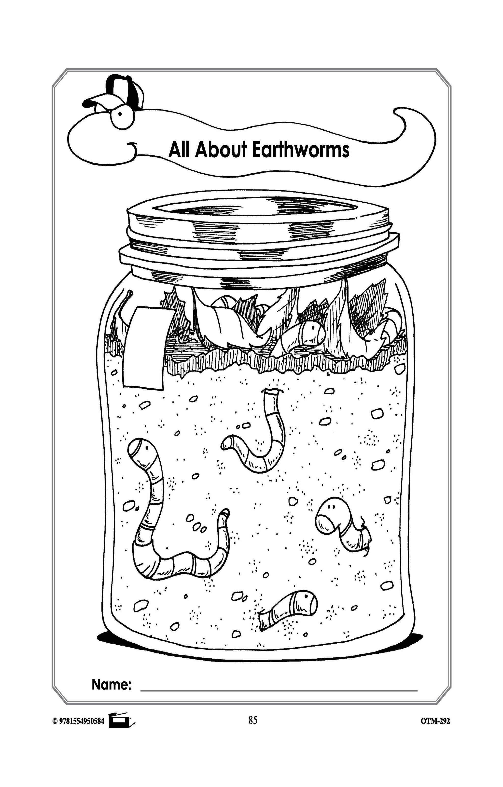 Earthworm Student Booklet! Grades 2-3