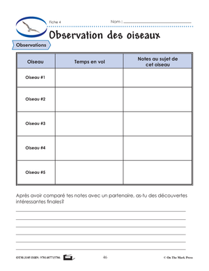 Sciences physiques 6e année