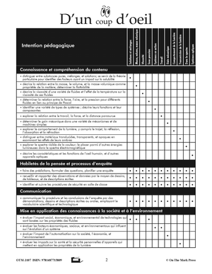 Sciences physiques 8e année