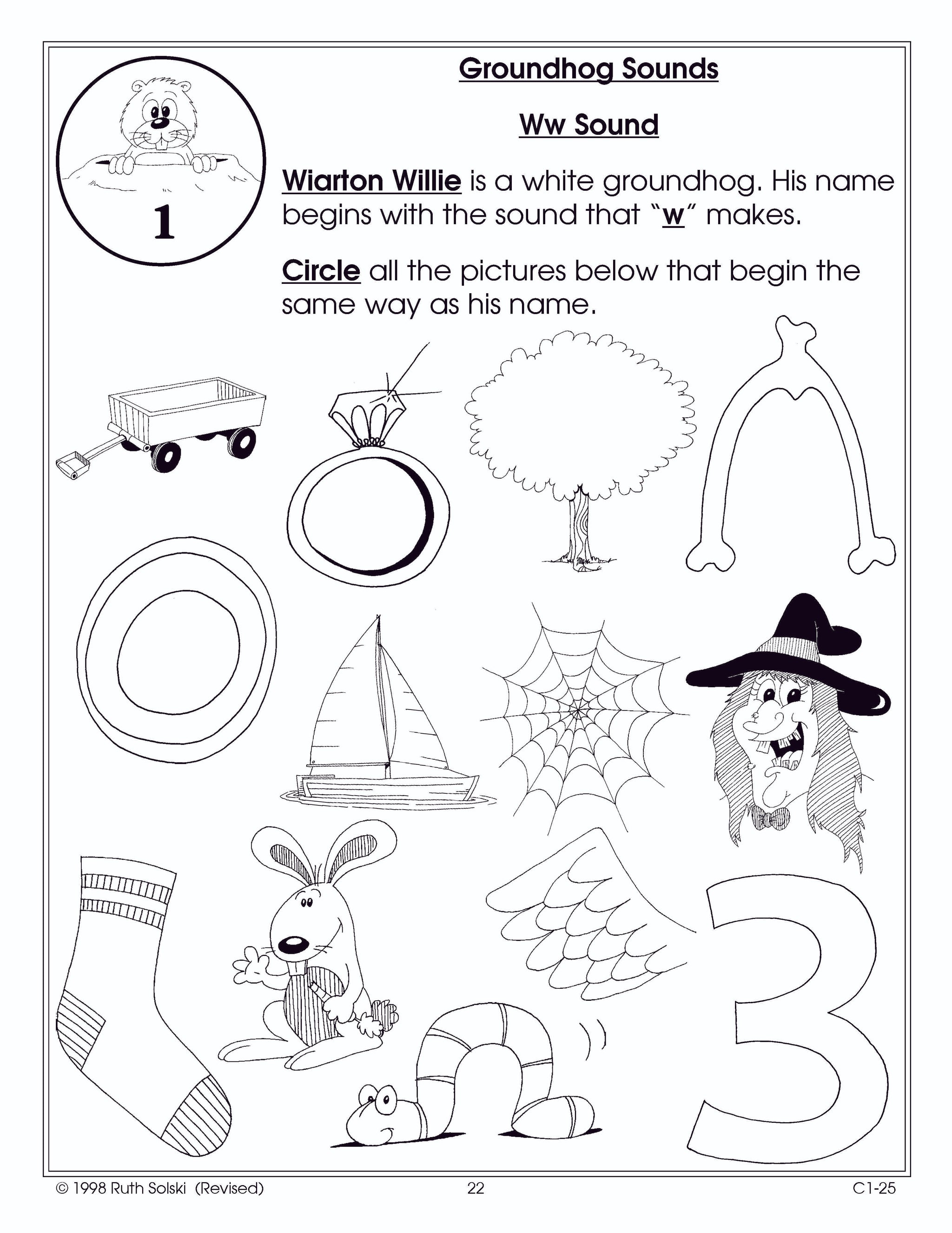 Groundhog Day Grade 1