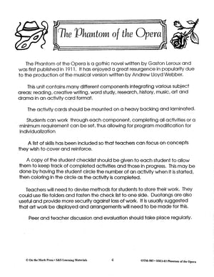 The Phantom of the Opera Musical Grades 7-9