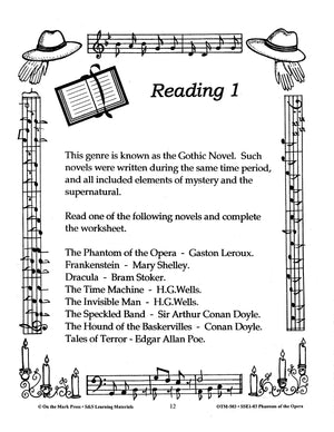 The Phantom of the Opera Musical Grades 7-9