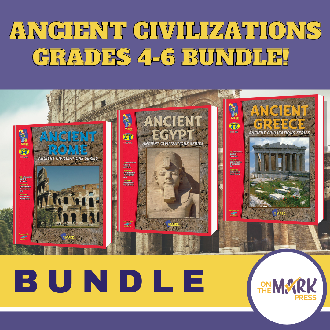 Ancient Civilizations: Egypt, Greece & Rome Savings Bundle! Grades 4-6