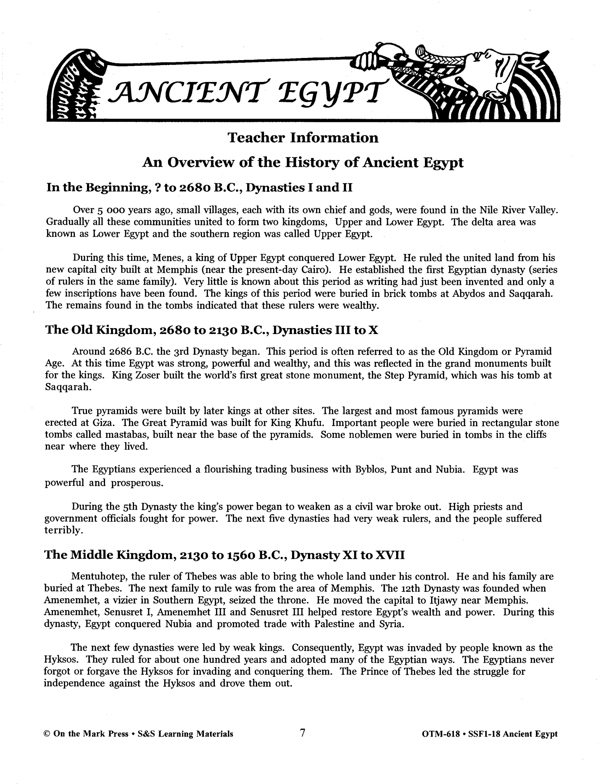 Ancient Civilizations: Egypt, Greece & Rome Savings Bundle! Grades 4-6