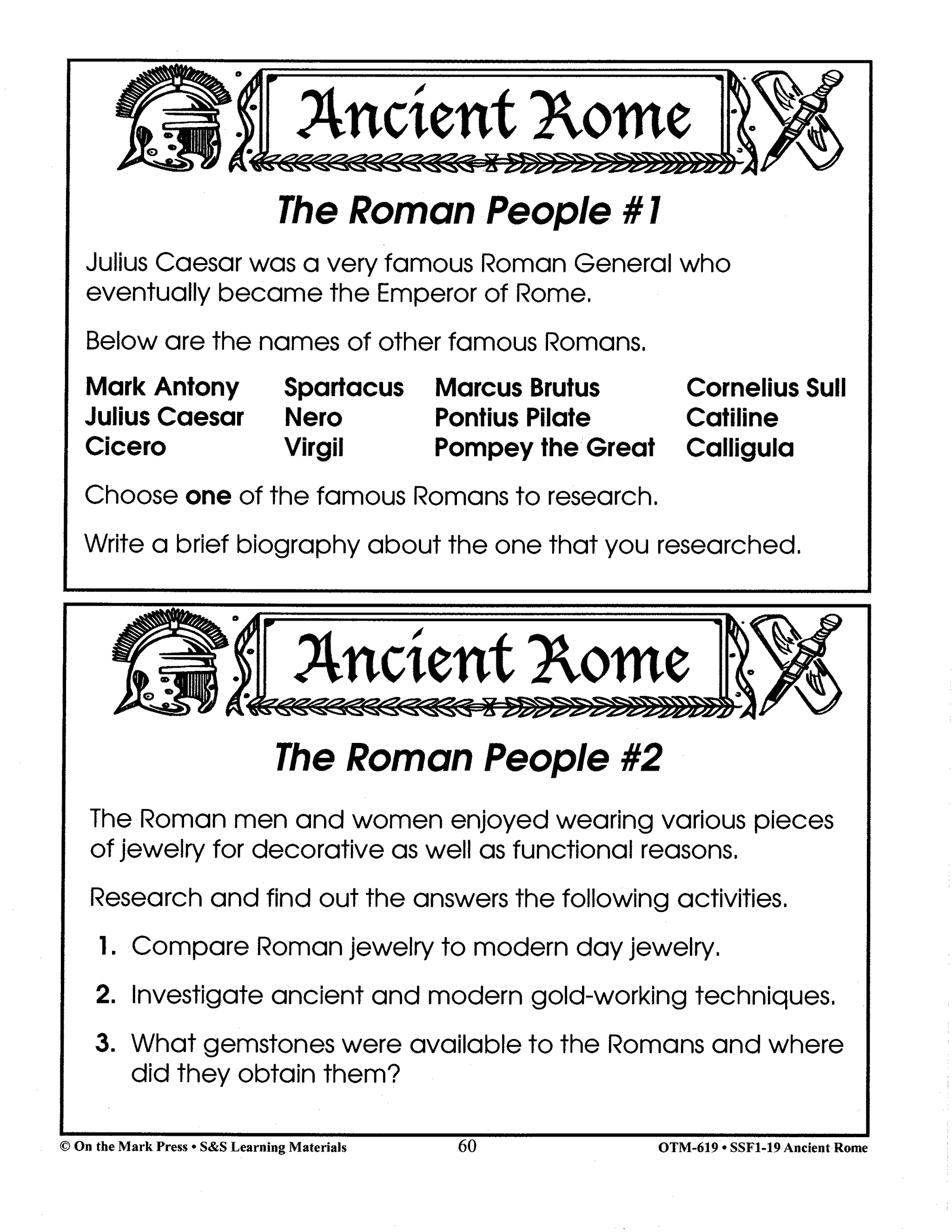 Ancient Civilizations: Egypt, Greece & Rome Savings Bundle! Grades 4-6