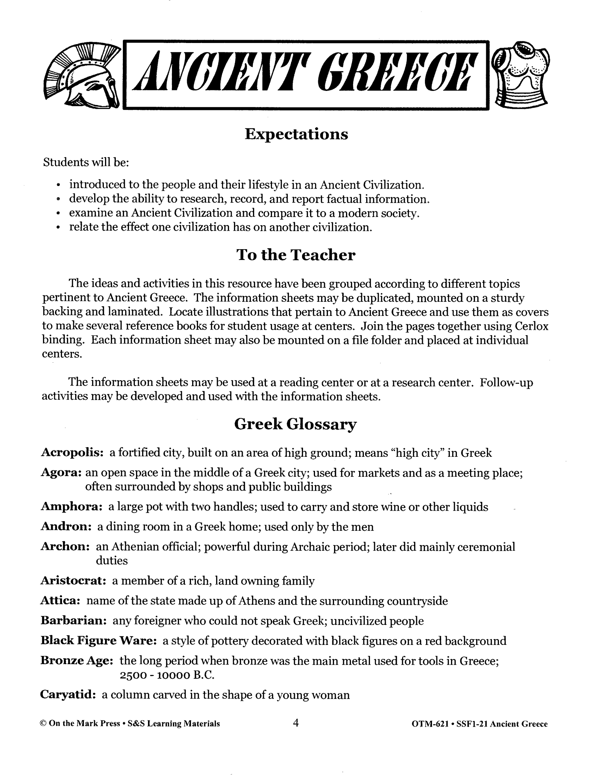 Ancient Civilizations: Egypt, Greece & Rome Savings Bundle! Grades 4-6