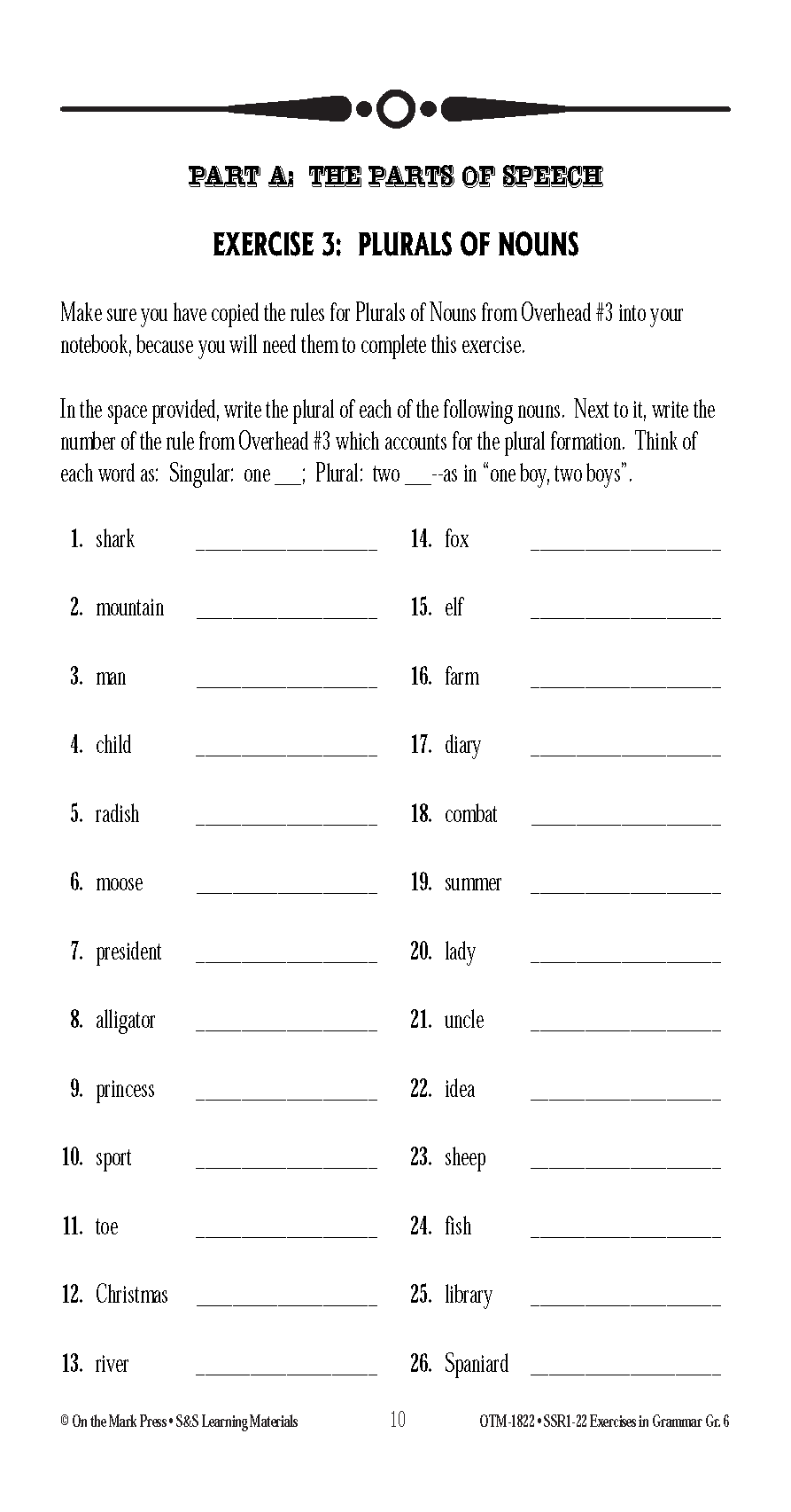 Exercises in Grammar 3 Book Savings Bundle! Grades 6-8