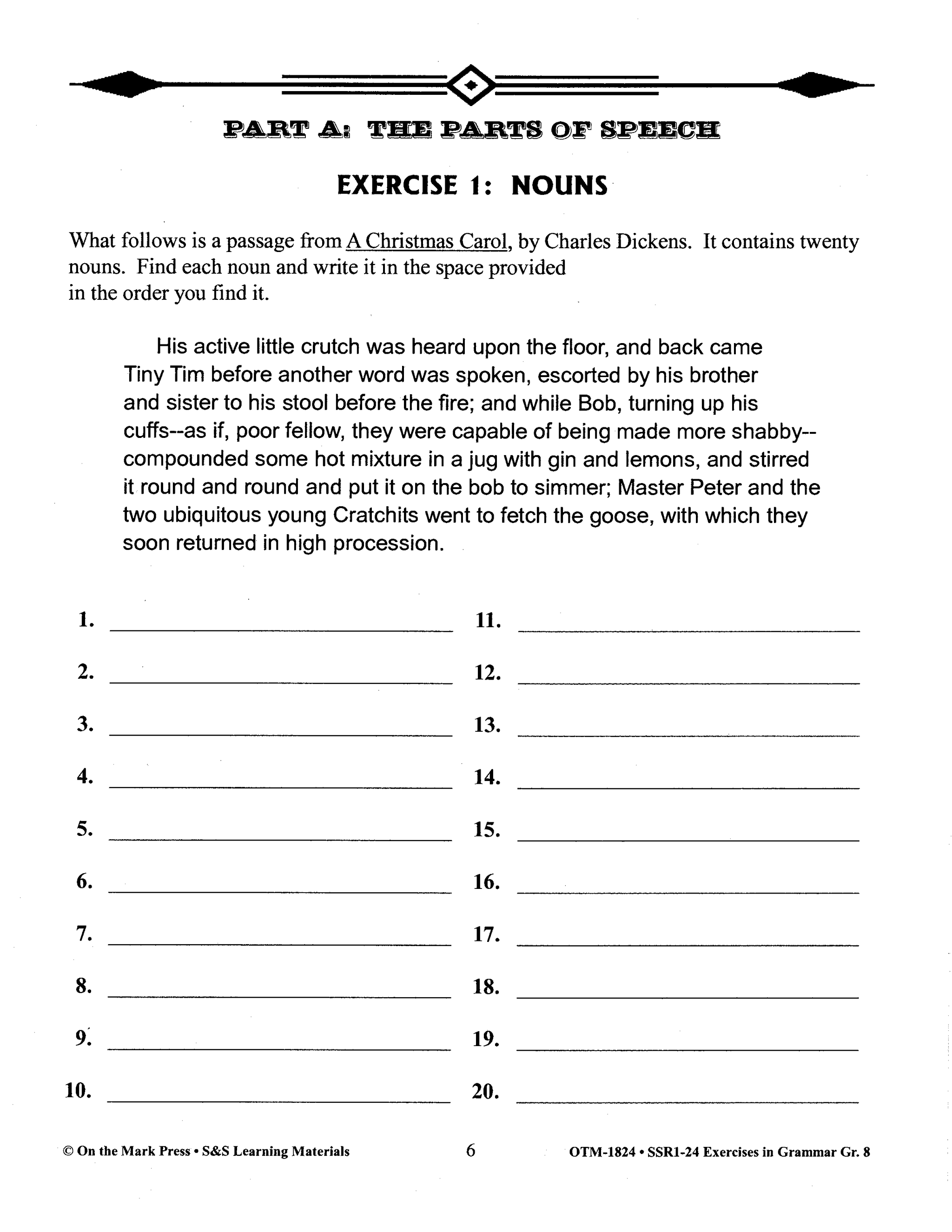 Exercises in Grammar 3 Book Savings Bundle! Grades 6-8