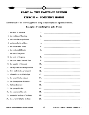 Exercises in Grammar 3 Book Savings Bundle! Grades 6-8