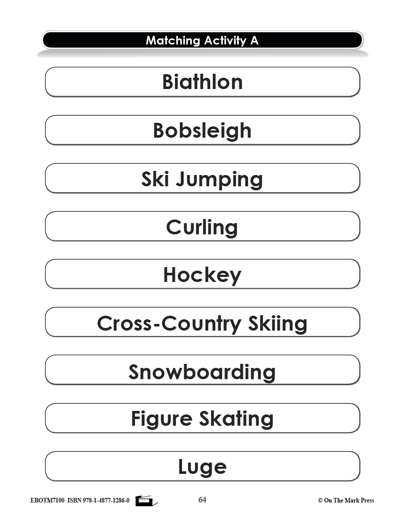 All About the 2022 Beijing Winter Olympics Grade 2-3