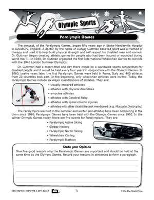 The 2022 Beijing Winter Olympics Grade 4-8