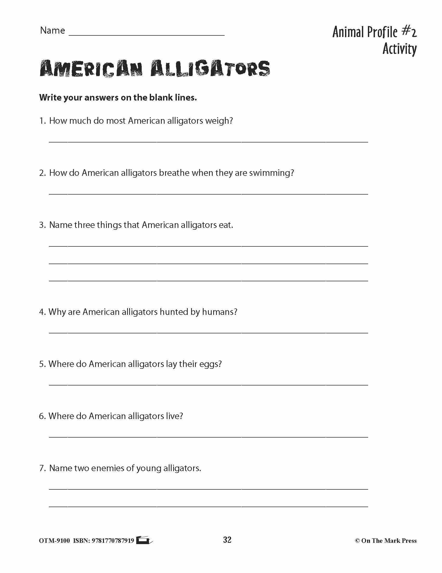 Reptiles Activities & Fast Fact Reading Folder Grades 3+