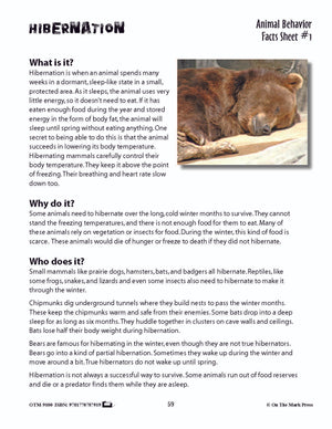 Animal Behavior Activities Grades 3+