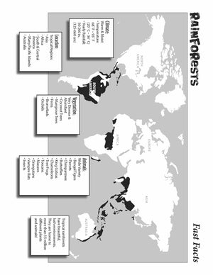 10 Life Biome Full Color Mini-Posters Grades 3+