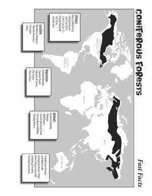 10 Life Biome Full Color Mini-Posters Grades 3+