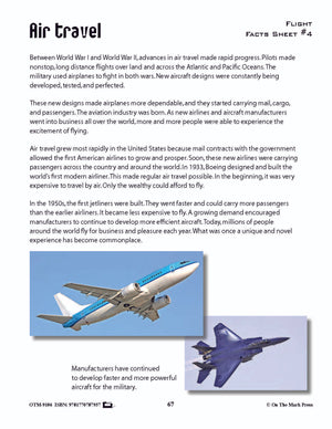Air Travel Activities Grades 4+