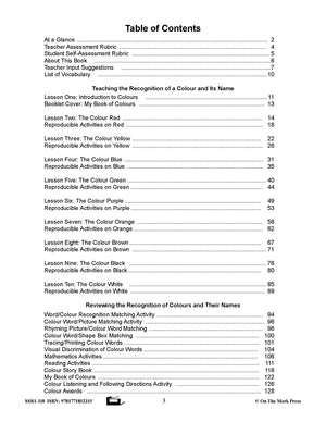 All about Colour Grades K-1