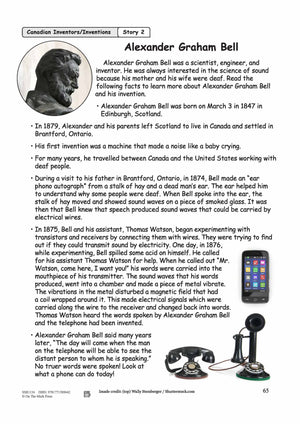 Alexander Graham Bell - Telephone  Reading Lesson Grades 3-4