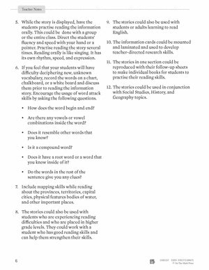 Alberta Reading Lesson Grades 6-7