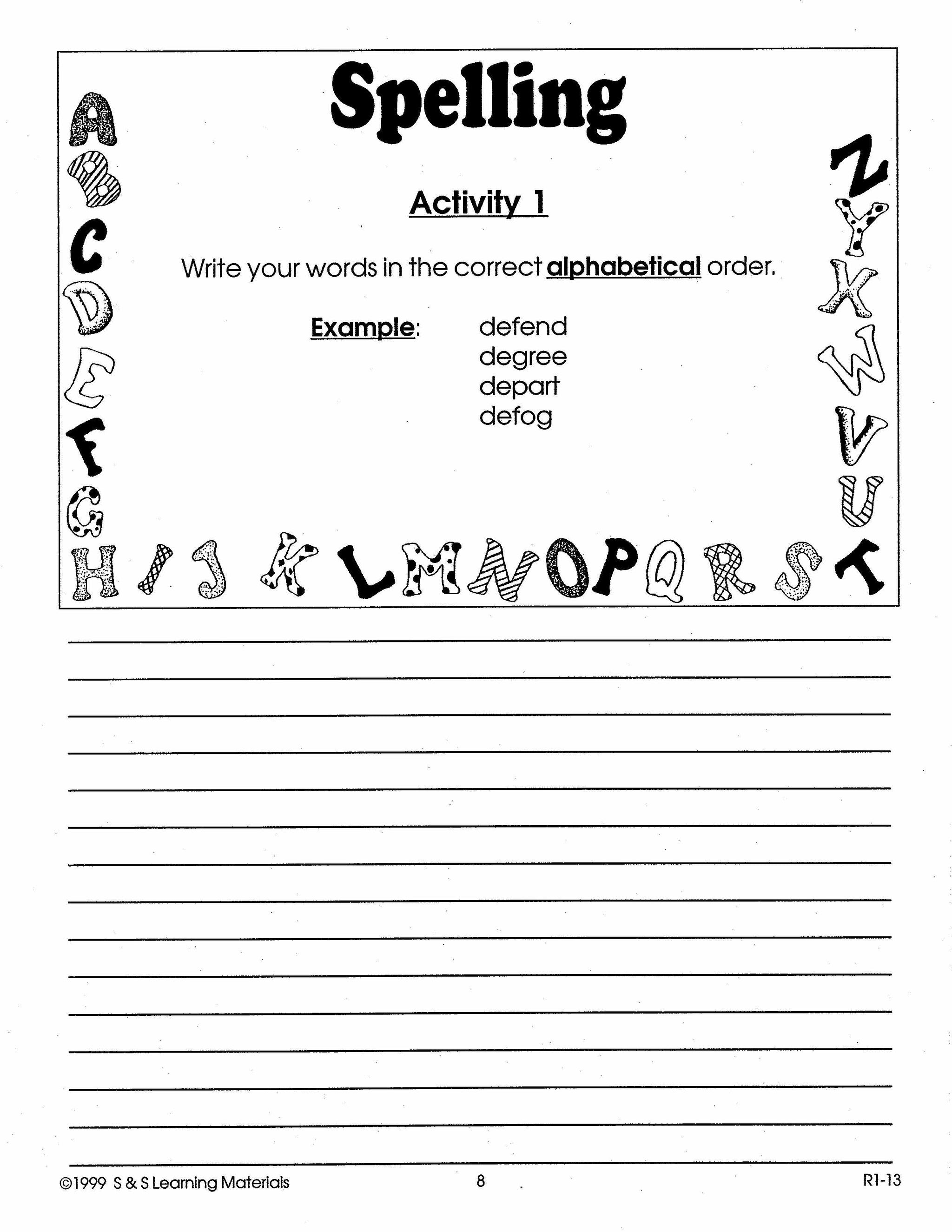 Multi-Level Canadian Spelling Program Grade 3-5