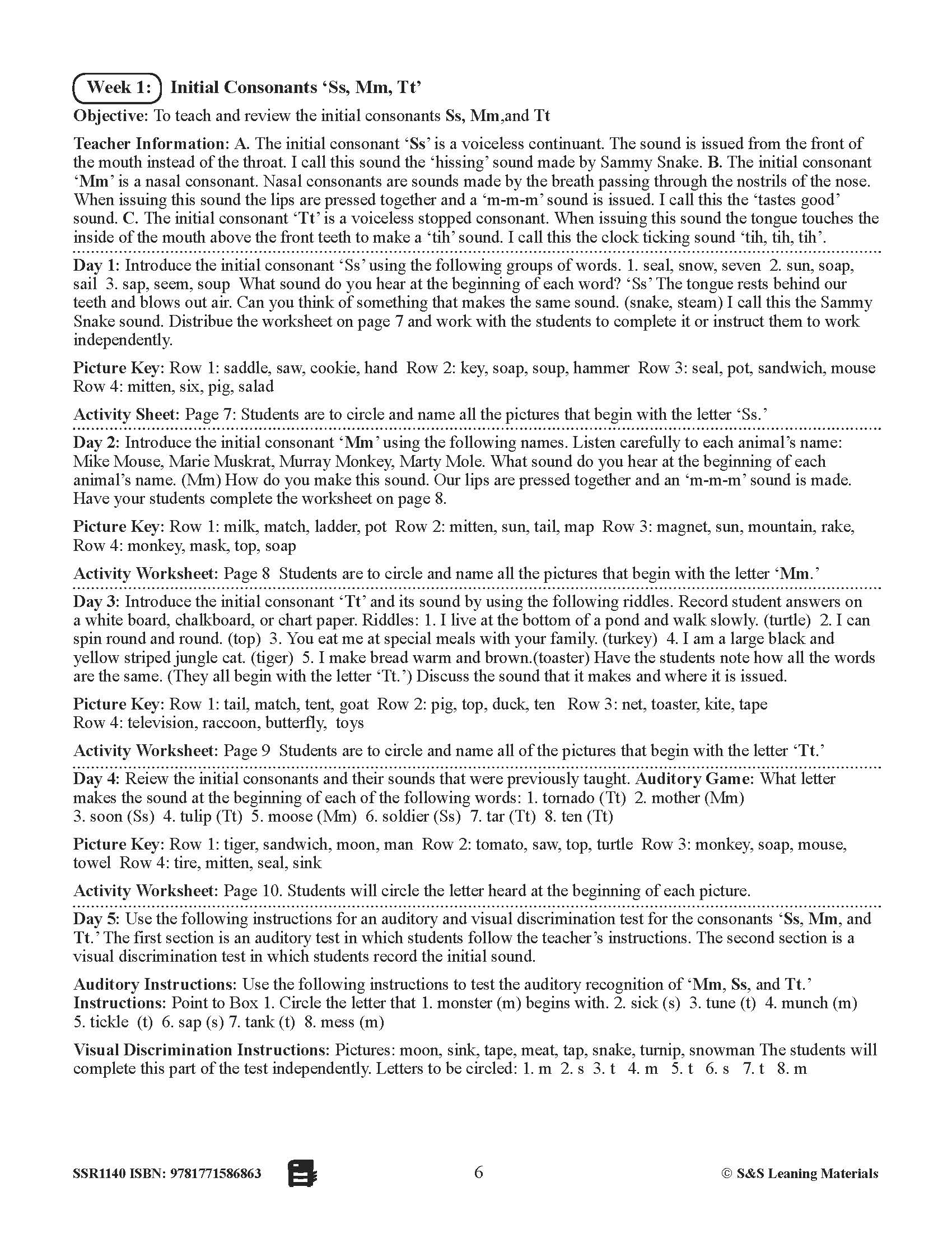 Canadian Daily Phonics Grade 1  | Consonants | Vowels | Blends