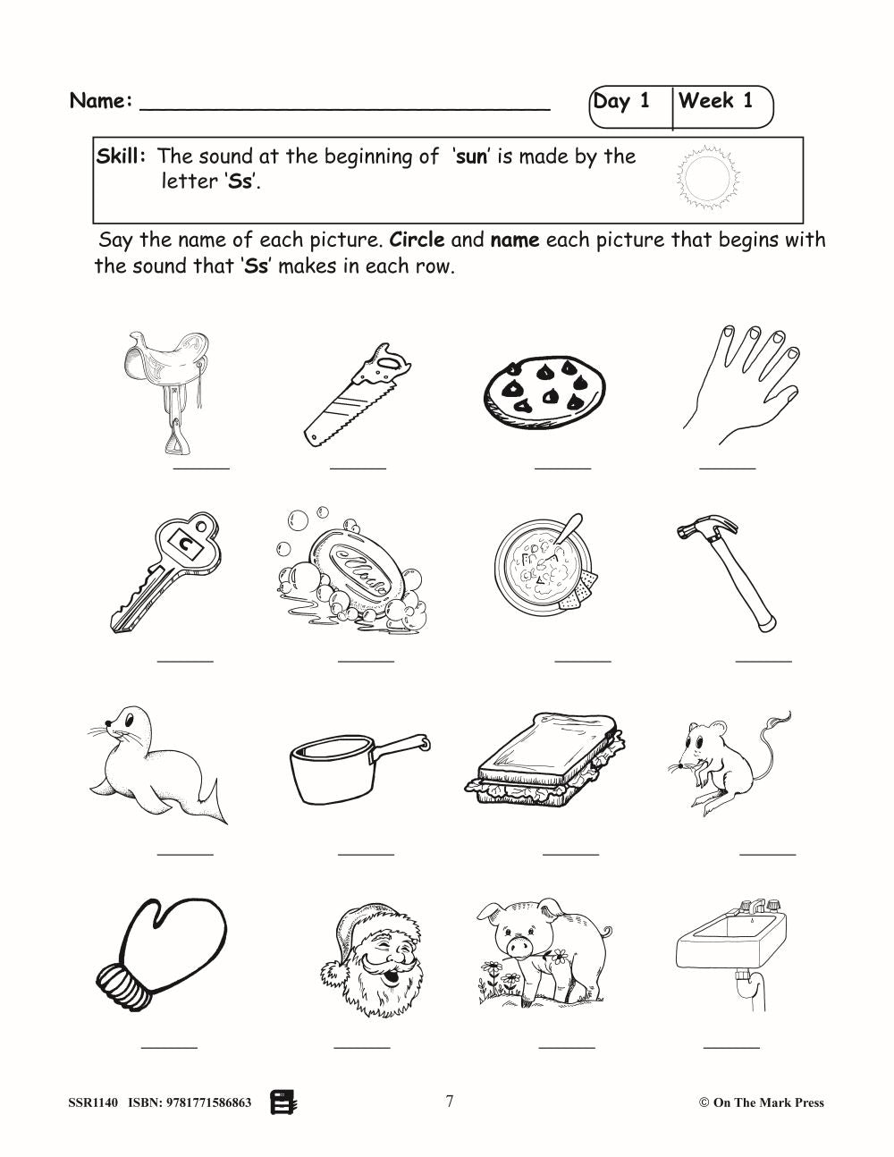 Canadian Daily Phonics Grade 1  | Consonants | Vowels | Blends