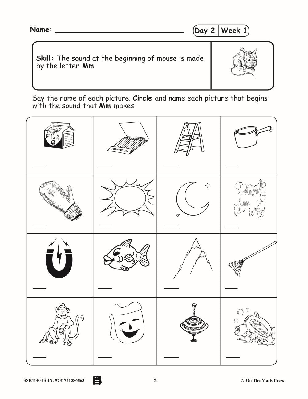 Canadian Daily Phonics Grade 1  | Consonants | Vowels | Blends