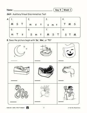 Canadian Daily Phonics Grade 1  | Consonants | Vowels | Blends