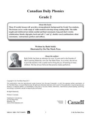 Canadian Daily Phonics Worksheets Gr 2 | Daily Phonics | Consonants | Vowels | Blends | Digraph