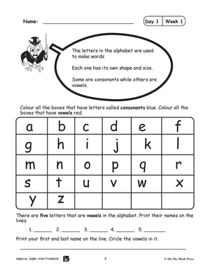 Canadian Daily Phonics Worksheets Gr 2 | Daily Phonics | Consonants | Vowels | Blends | Digraph