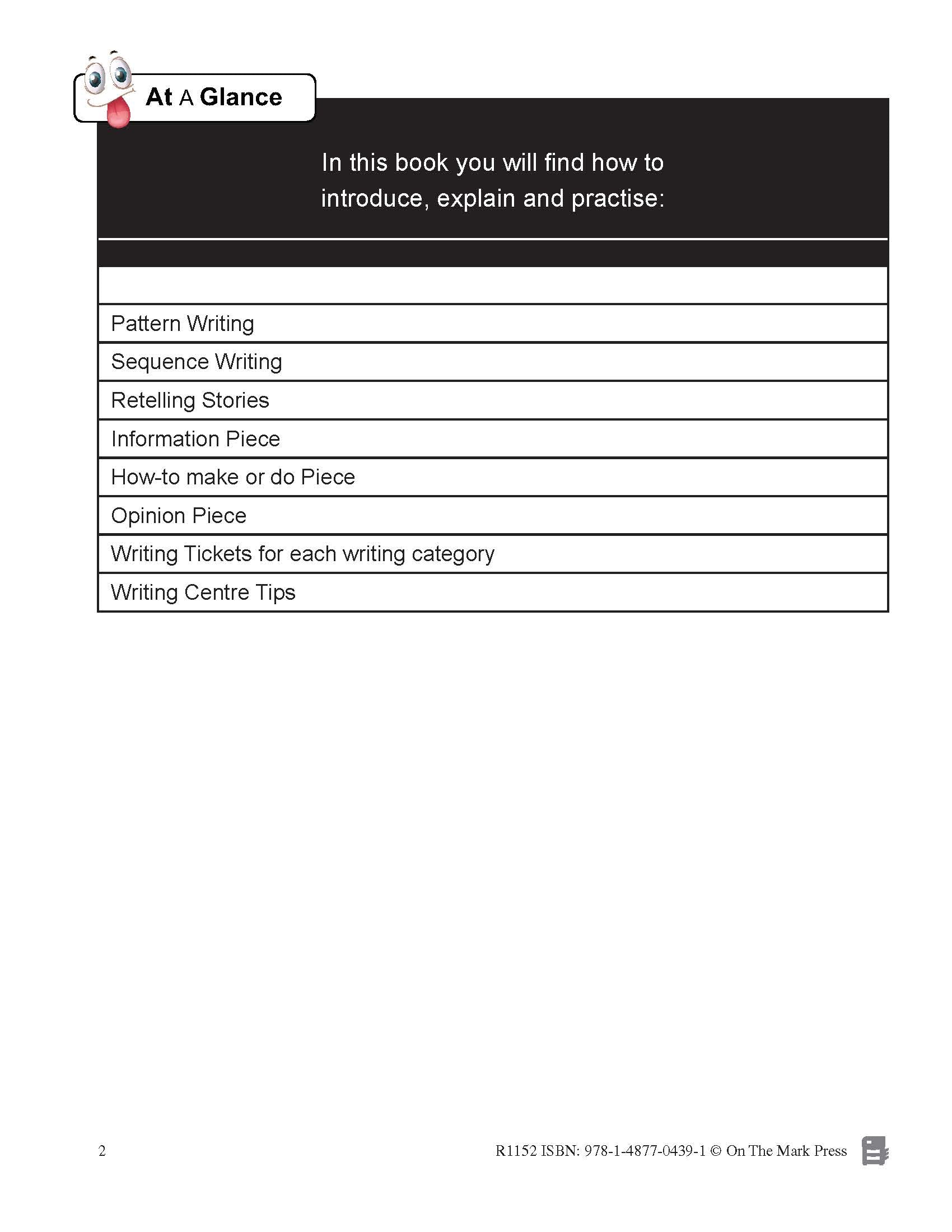 Story Writing - Canadian Writing Series Grades 1-3