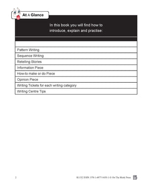 Story Writing - Canadian Writing Series Grades 1-3