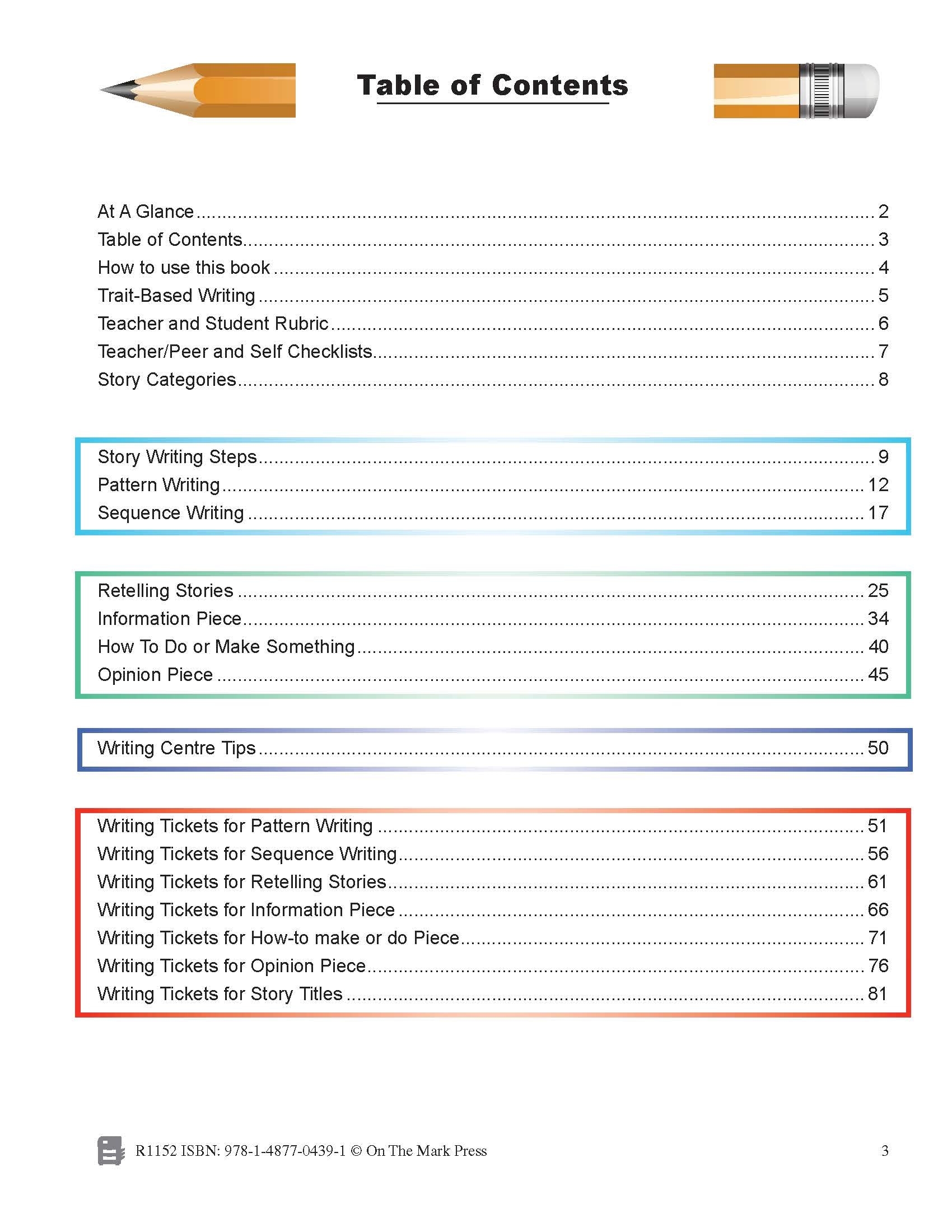 Story Writing - Canadian Writing Series Grades 1-3