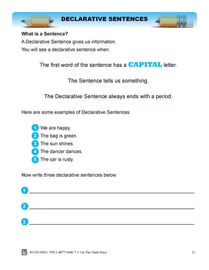 Sentence Writing - Canadian Writing Series Gr. 1-3