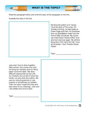 Paragraph Writing - Canadian Writing Series Gr. 2-4