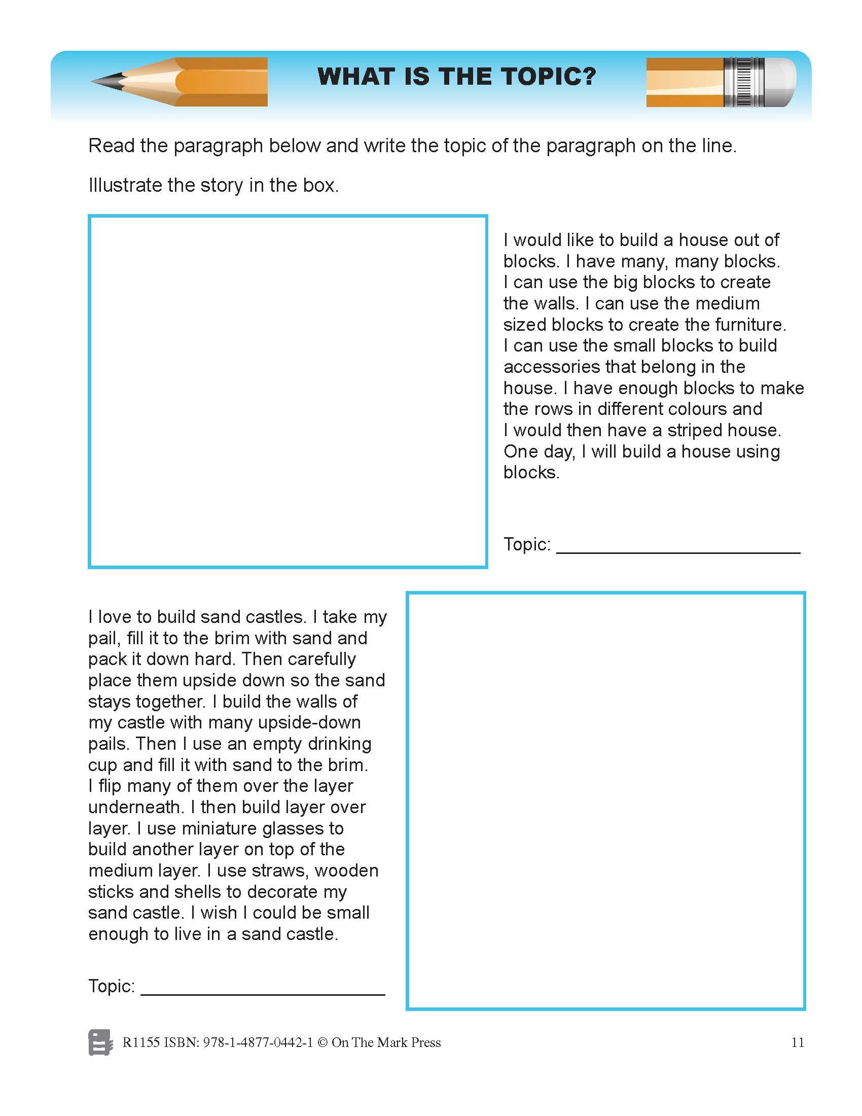 Paragraph Writing - Canadian Writing Series Gr. 2-4