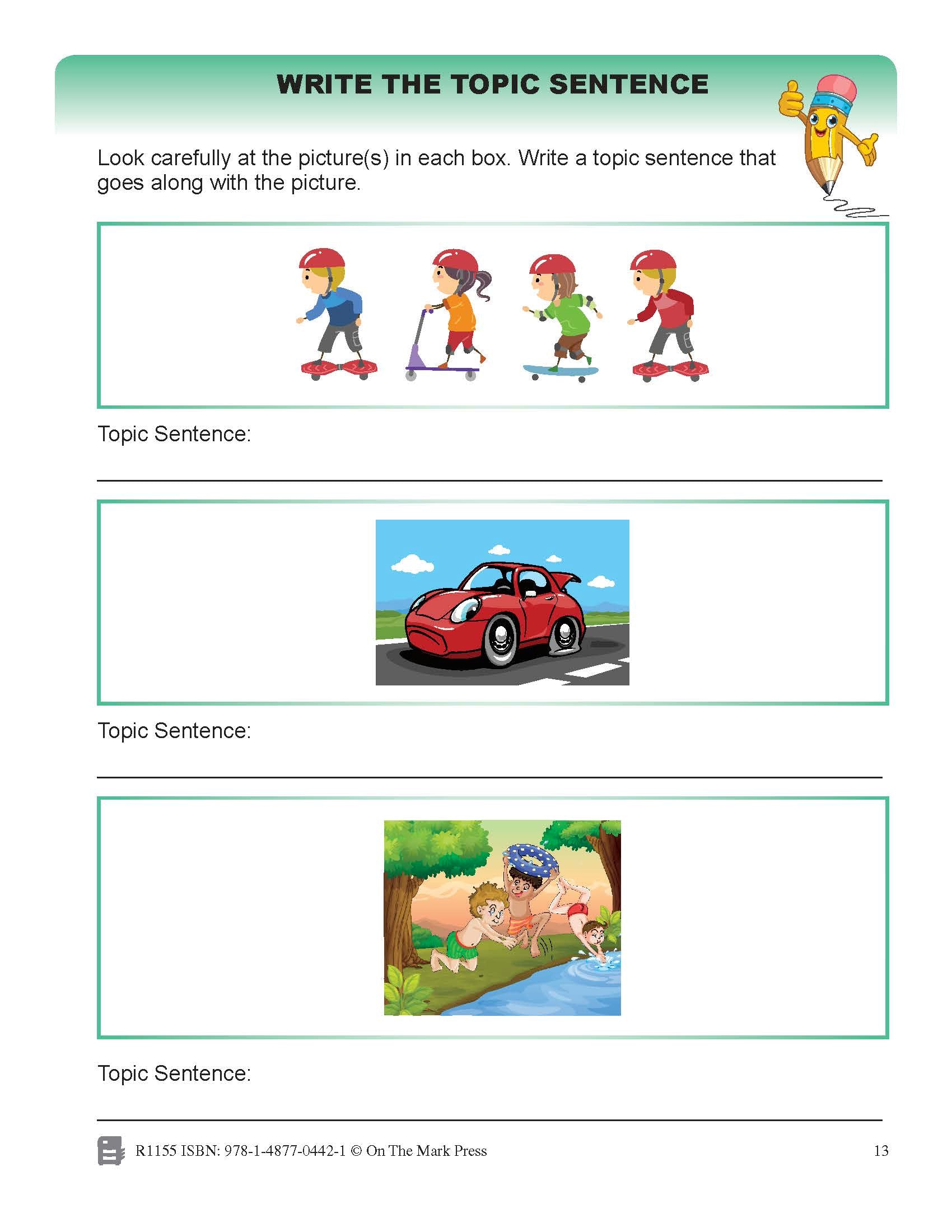 Paragraph Writing - Canadian Writing Series Gr. 2-4