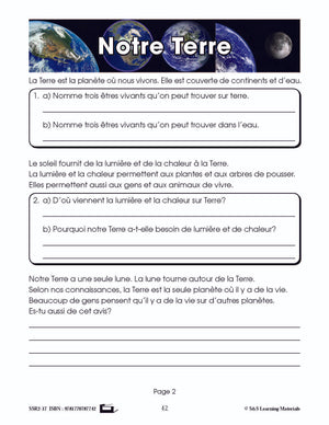 C'est un fait : Activités de compréhension de textes informatifs 2e année