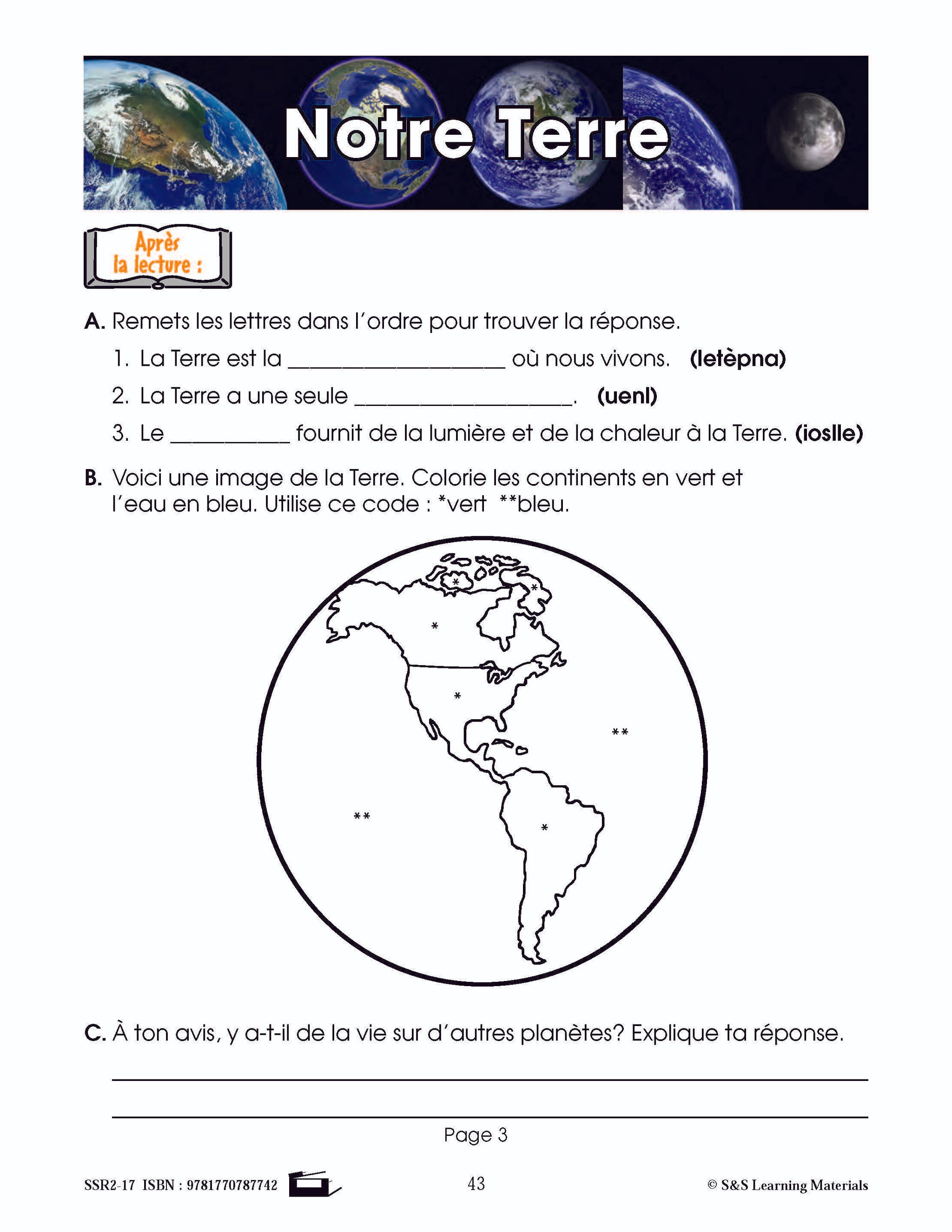 C'est un fait : Activités de compréhension de textes informatifs 2e année