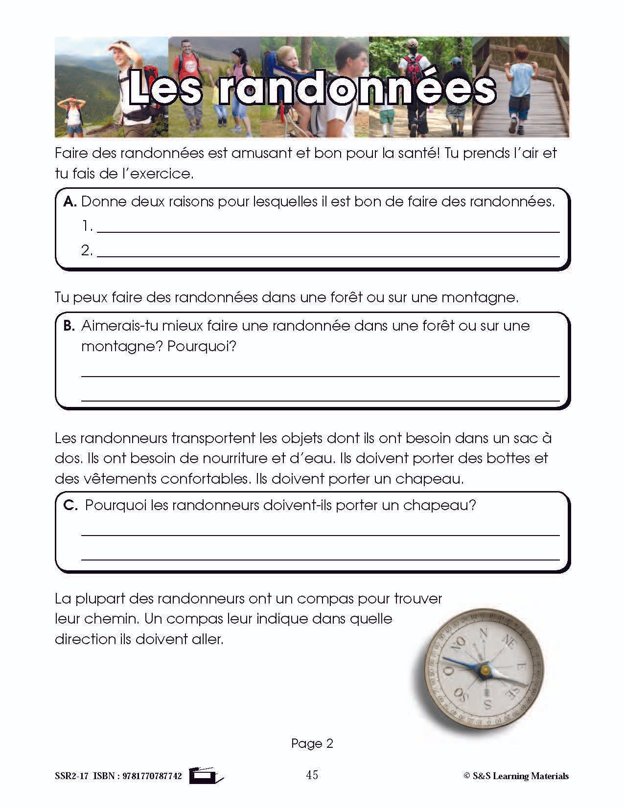 C'est un fait : Activités de compréhension de textes informatifs 2e année