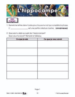 C'est un fait : Activités de compréhension de textes informatifs 2e année