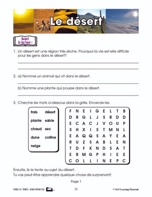 C'est un fait : Activités de compréhension de textes informatifs 2e année