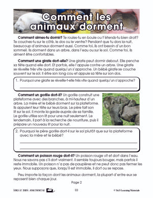 C'est un fait : Activités de compréhension de textes informatifs 3e année