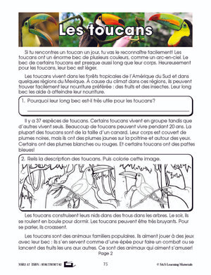 C'est un fait : Activités de compréhension de textes informatifs 3e année