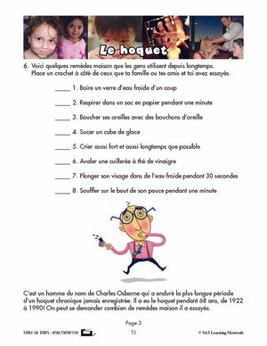 C'est un fait :  « Le hoquet » 4e année